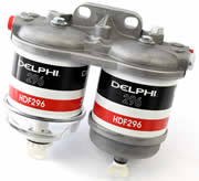 9960 Series Delphi Double Filter Assembly Glass Bowl-Metal Bowl Type 8299