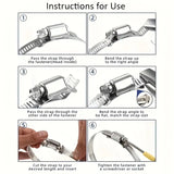 2000-3000 Series All Stainless W4 and Part  Stainless W2 Endless Clamp Kits