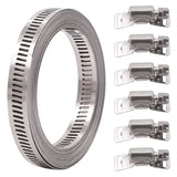 2000-3000 Series All Stainless W4 and Part  Stainless W2 Endless Clamp Kits