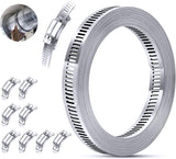 2000-3000 Series All Stainless W4 and Part  Stainless W2 Endless Clamp Kits