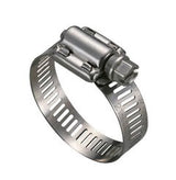 6800 Series All Stainless Heavy Duty W4 304SS Marine Grade Hose Clamps Bulk Packs of 50 and 100