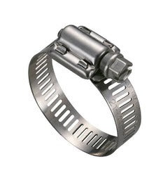 6800 Series All Stainless Heavy Duty W4 304SS Marine Grade Hose Clamps Bulk Packs of 50 and 100