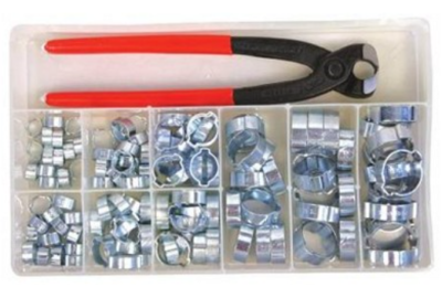 9300 Series Automotive & Industrial  2 Ear Clamp Kit With Pincers DE50W1K