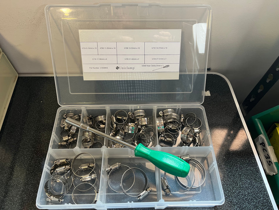 5700WKE 5700 Series Hose Clamp Kit with Hose Clamp Driver