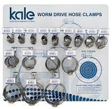 4600 Series Kale 9mm Narrow Band Hose Clamps W2 Boxes of 10 + Workshop Kit + Display Stand