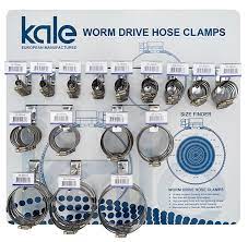 4600 Series Kale 9mm Narrow Band Hose Clamps W2 Boxes of 10 + Workshop Kit + Display Stand