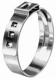 9450 Series 304SS Stainless One Ear Stepless Hose Clamps  W4 Packs of 10 or 100 Clips and  assortment kit. Application Pincers.