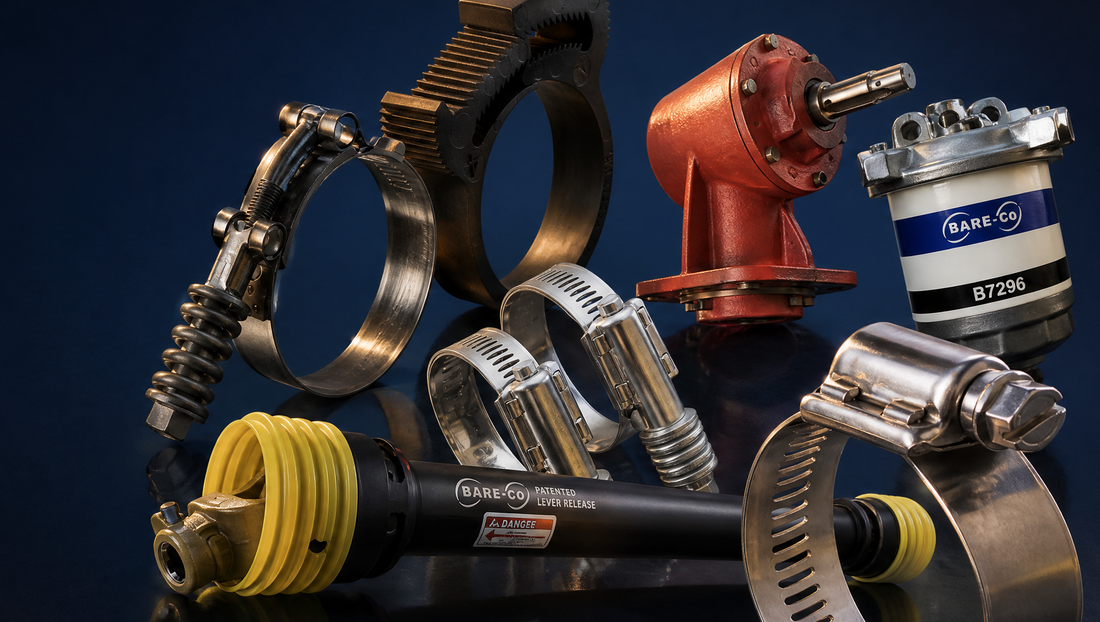 Slasher Parts Australia — Gearboxes, Blade Kits and PTO Clutches | Uniclamp
