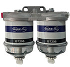 9960 Series Double Bowl Water Separator Assembly (Glass) 7299