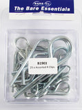 9975 Series Bareco Grip Clips Packs of 20 and Assorted Pack.