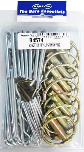 9975 Series Bareco B-4574 Linch Pin-R Clip Assortment Retail Pack