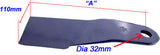 9981 Series Slasher Blade Kits and Bolt/nut and bush kits.