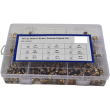 9900 Series Grease Nipples 100 Pack and Grease Nipple Assortment Kits