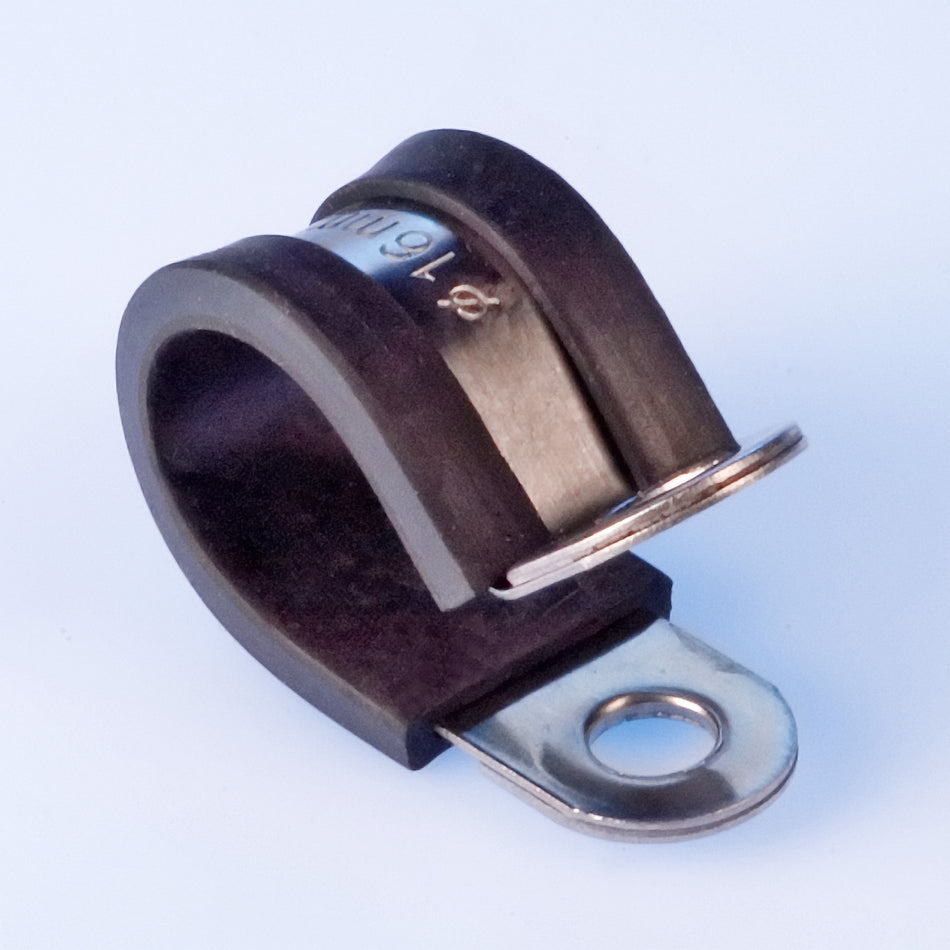 3170 Series All Stainless Rubber Lined Pipe Retaining Clips W3 Packs of 10
