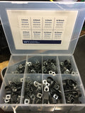 3150 Series PVC Coated Pipe Retaining Clips Packs of 20 and Assortment Kit.