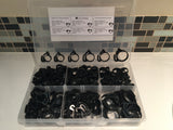 1003 Series Herbie Irrigation Poly pipe clips Packs of 100 and Assortment Kit.