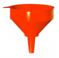 9900 Series L-1409 Plastic Funnel 195mm