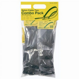 3180 Series Nylon Cable Ties Black - Black and Coloured Cable tie assortment packs