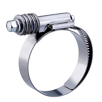 8000 Series W2 Part Stainless and W4 All Stainless Constant Torque Clamps individual and pack quantities.