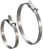 3190 Series Stainless Steel Free End Clamps 20 Pack