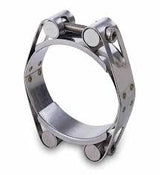 8700 Series Double Bolt All Stainless W4 304SS Super Clamps.